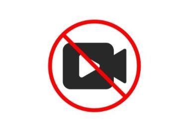 se prohíbe la grabación de vídeo y audio