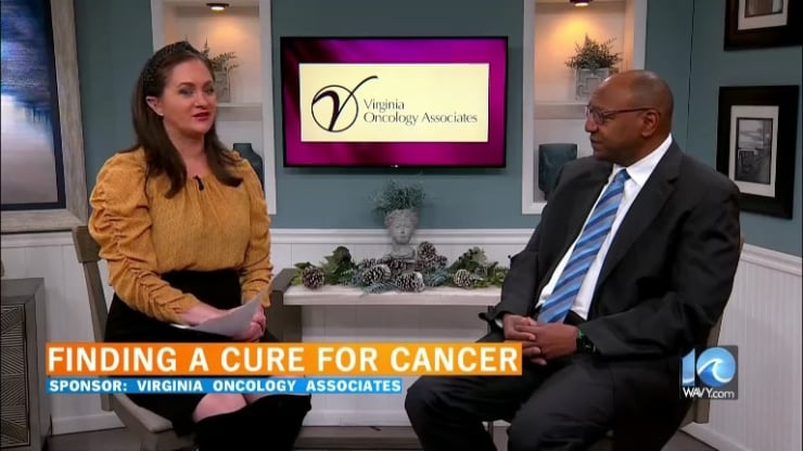El cuidado de los pacientes de cáncer, Dr. Mark Fleming en el Hampton Roads Show